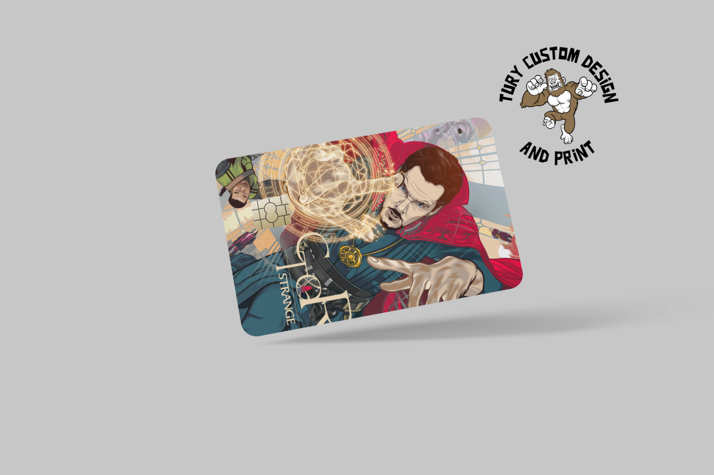 SUPERHEROS 2 PC, credit card skin & DEBIT CARD