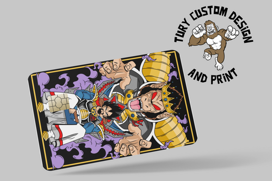 DRAGON BALL 2023  2 PC  credit card skin & DEBIT CARD