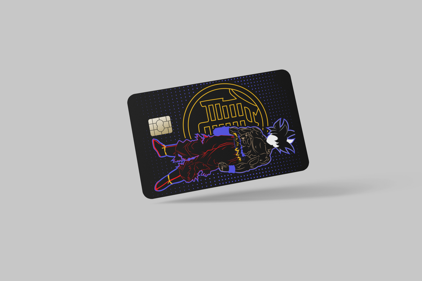 DRAGON BALL 2024 2 PC credit card skin & DEBIT CARD
