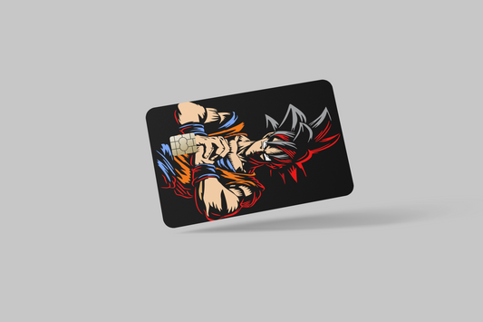 DRAGON BALL 2024  2 PC  credit card skin & DEBIT CARD