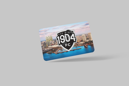 SAN DIEGO FC SOCCER  2 PC  credit card skin & DEBIT CARD