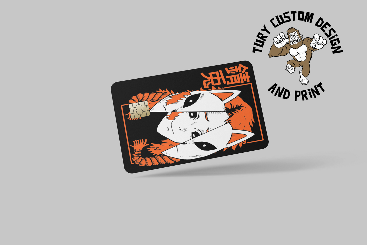 ANIME 2024 2 PC, credit card skin & DEBIT CARD