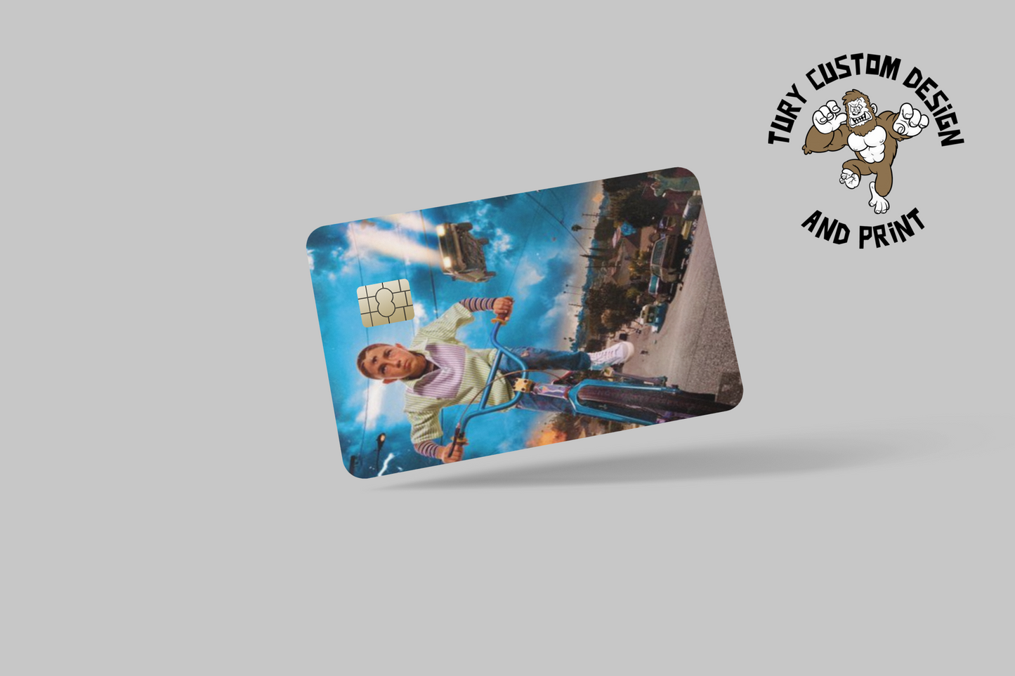BAD BUNNY 2022 2 PC, credit card skin & DEBIT CARD