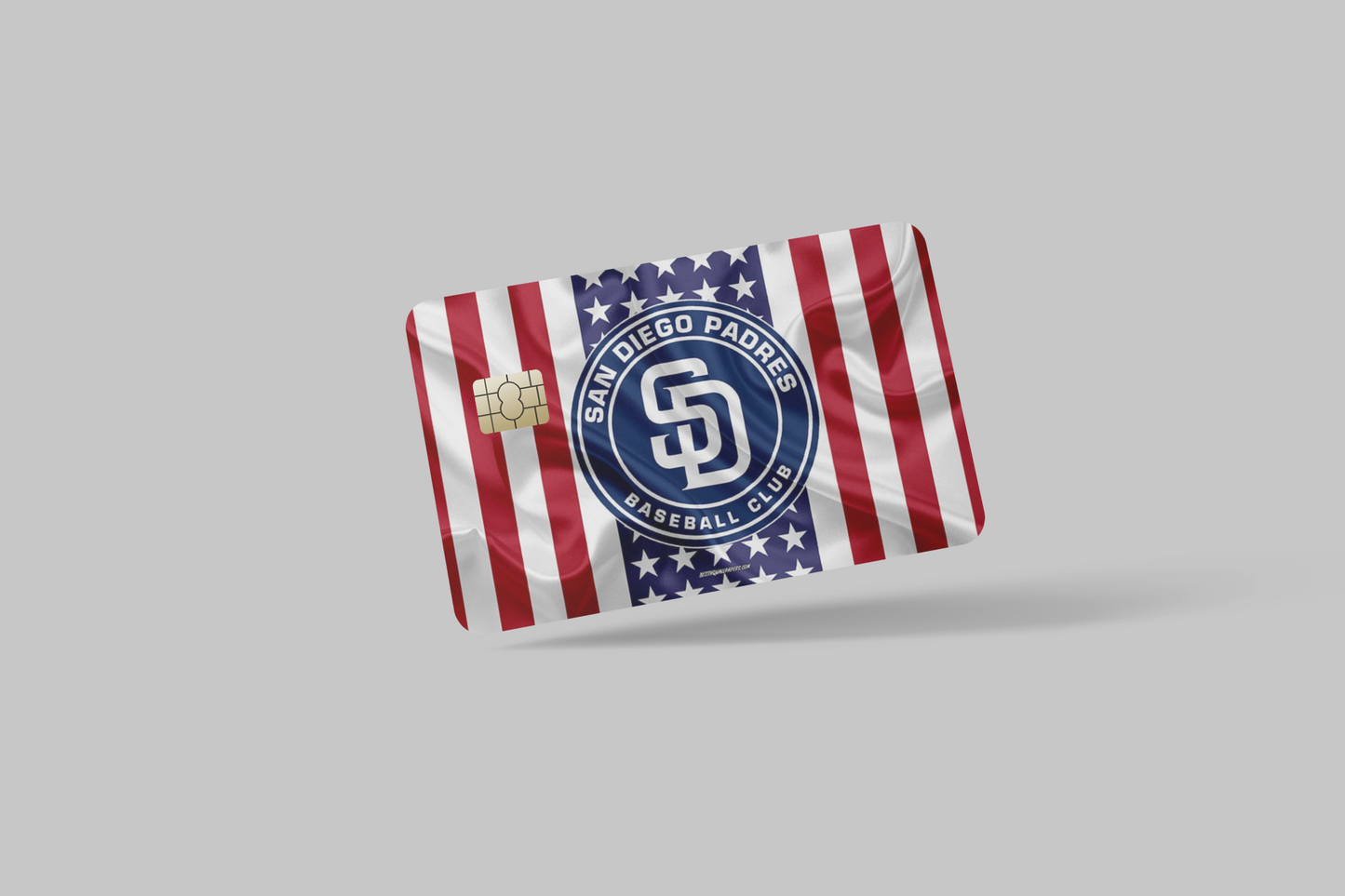 SAN DIEGO PADRES 2 PC credit card skin & DEBIT CARD