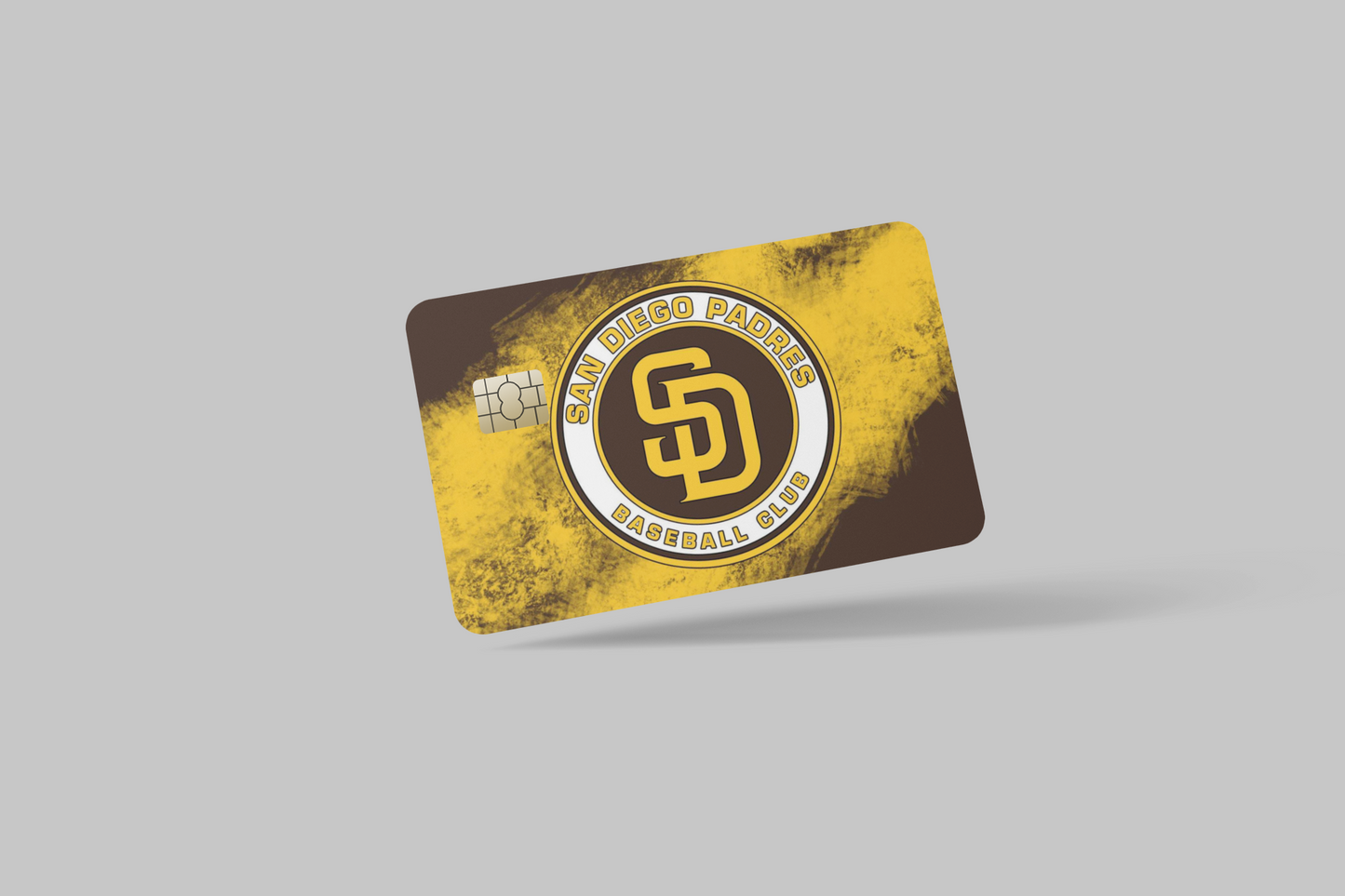 SAN DIEGO PADRES 2 PC credit card skin & DEBIT CARD