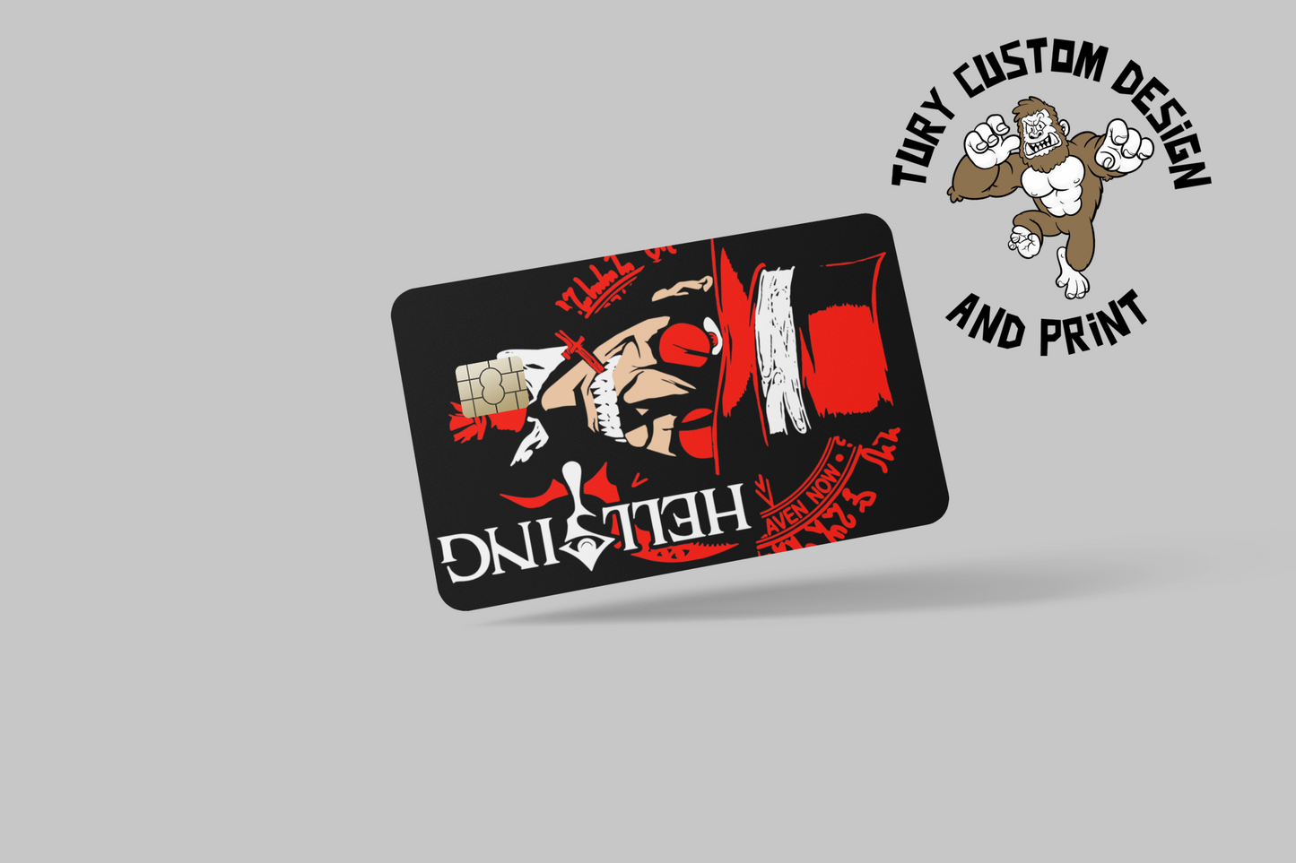 ANIME 2024 2 PC, credit card skin & DEBIT CARD