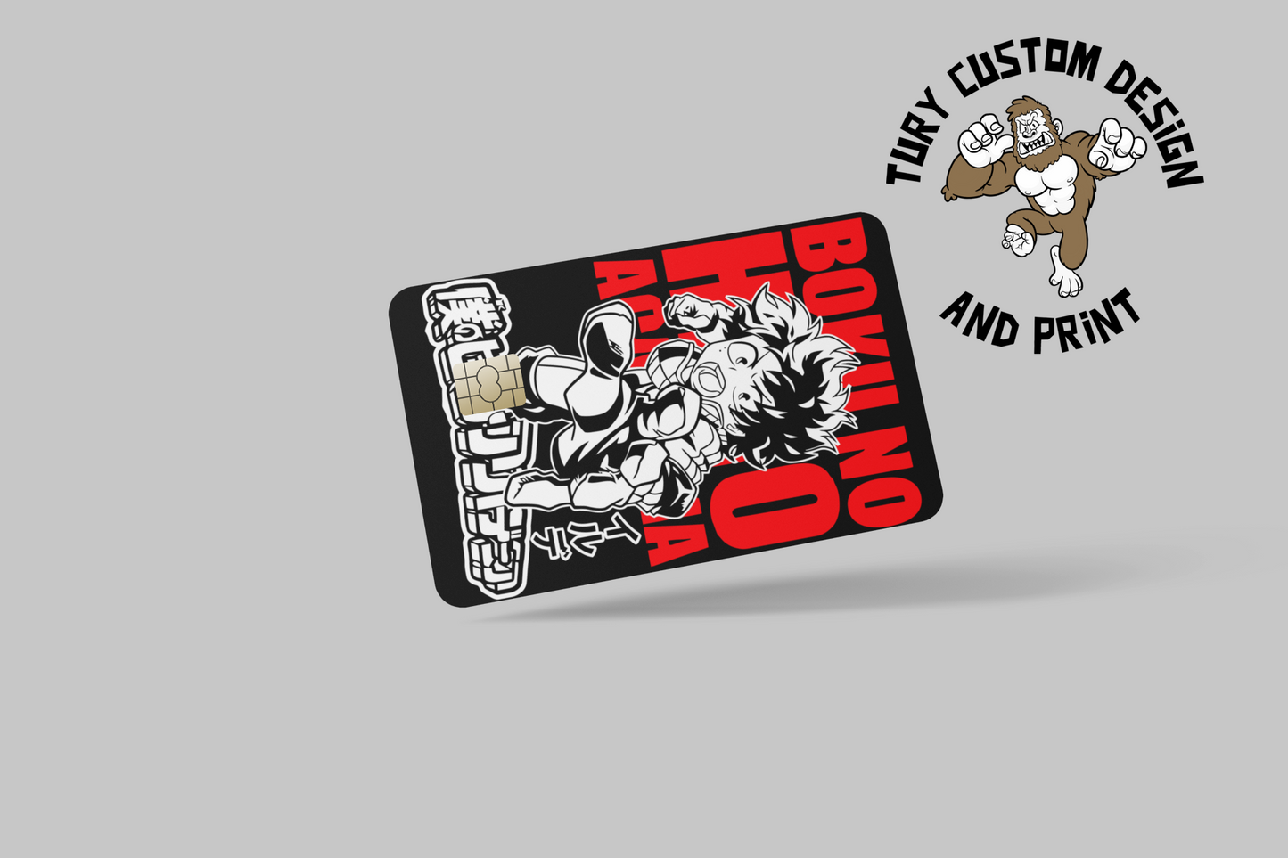 ANIME 2024 2 PC, credit card skin & DEBIT CARD