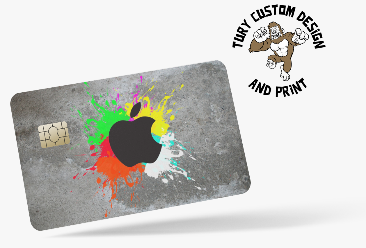 APPLE 2 PC, credit card skin & DEBIT CARD