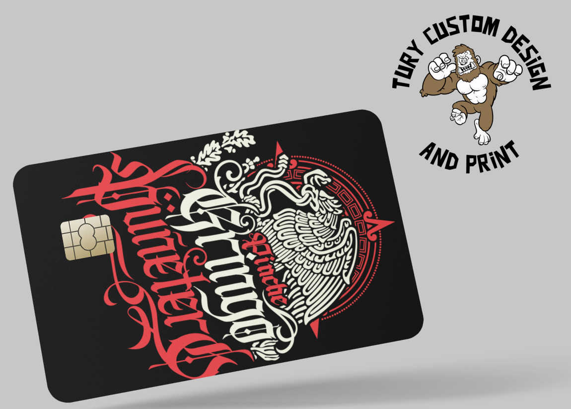 MEXICAN STYLE 2 PC credit card skin & DEBIT CARD