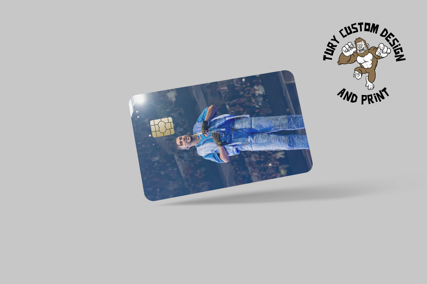 BAD BUNNY 2022 2 PC, credit card skin & DEBIT CARD