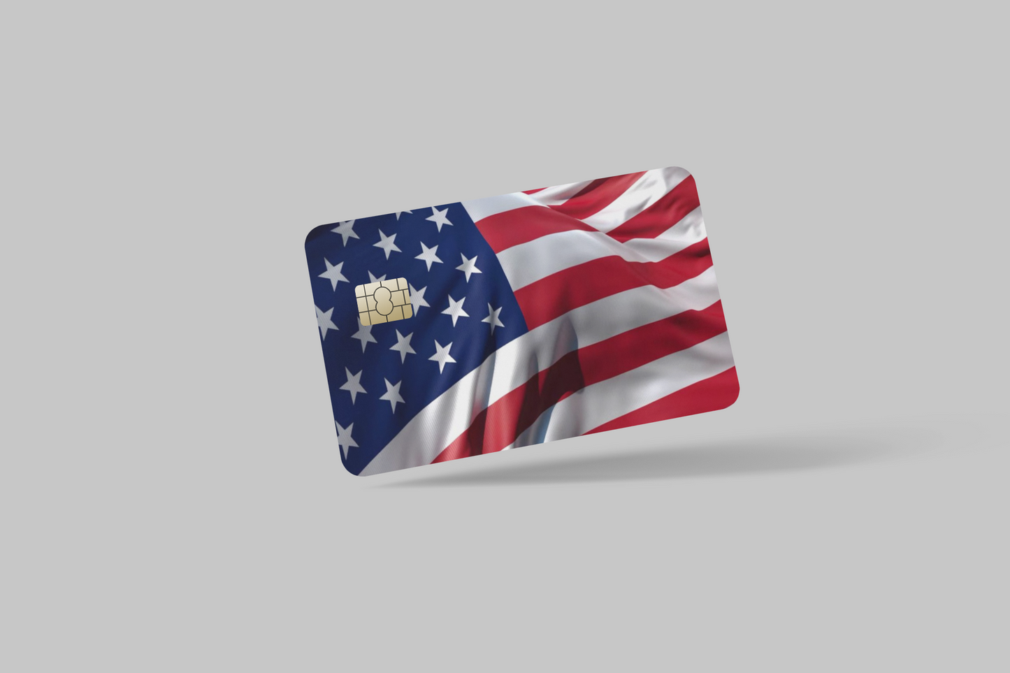 AMERICAN FLAG 2 PC, credit card skin & DEBIT CARD