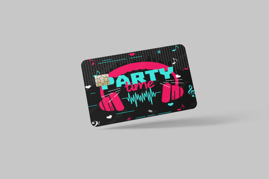 TIK TOK  2 PC  credit card skin & DEBIT CARD