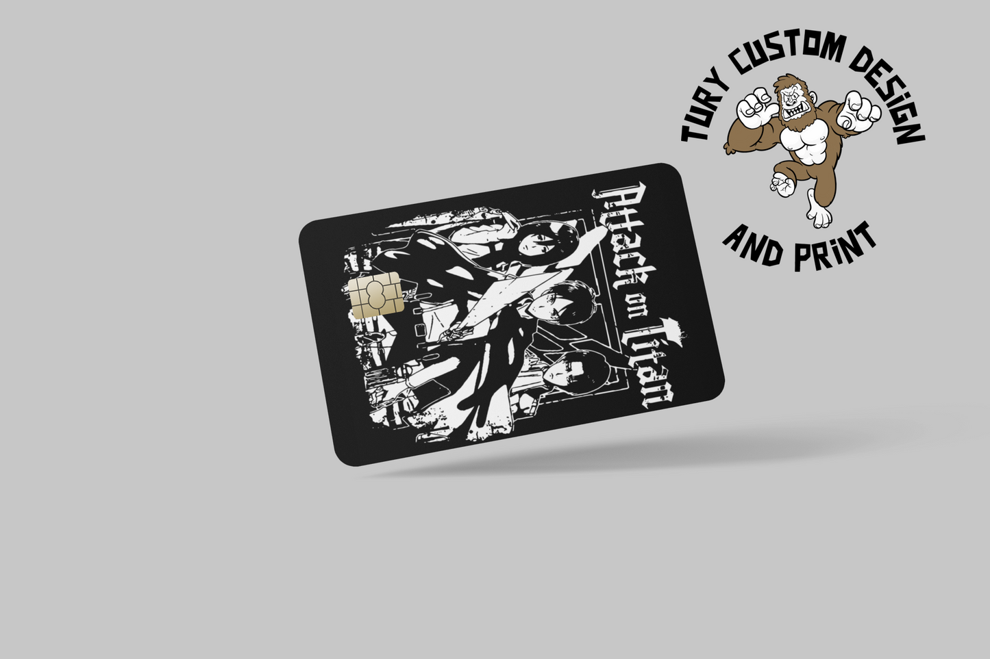 ANIME 2024 2 PC, credit card skin & DEBIT CARD