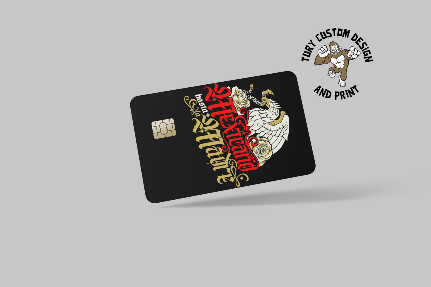 MEXICAN STYLE 2 PC credit card skin & DEBIT CARD