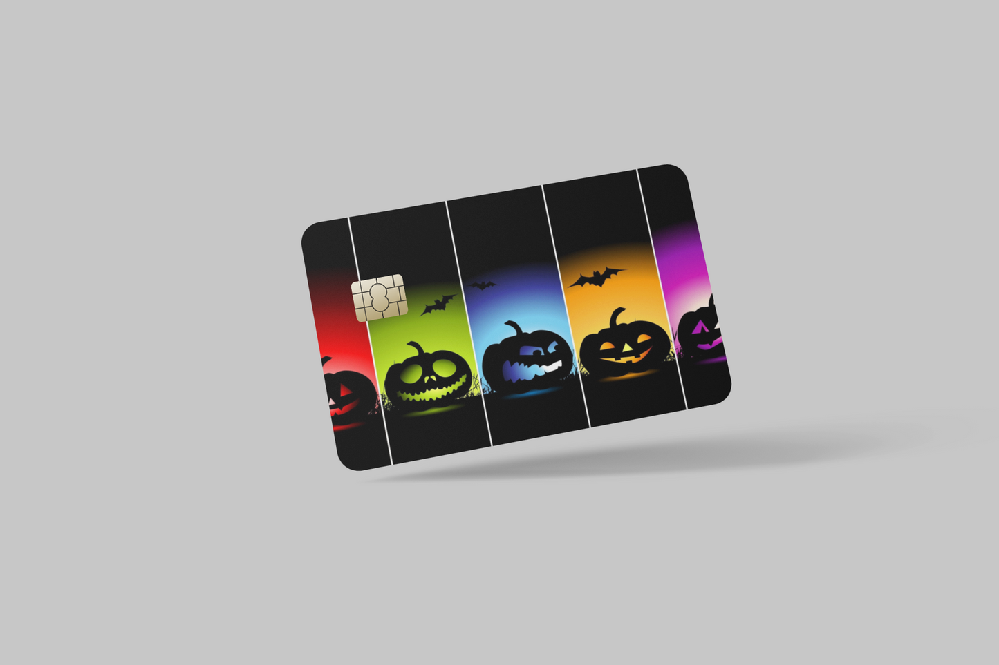HALLOWEN 2 PC credit card skin & DEBIT CARD