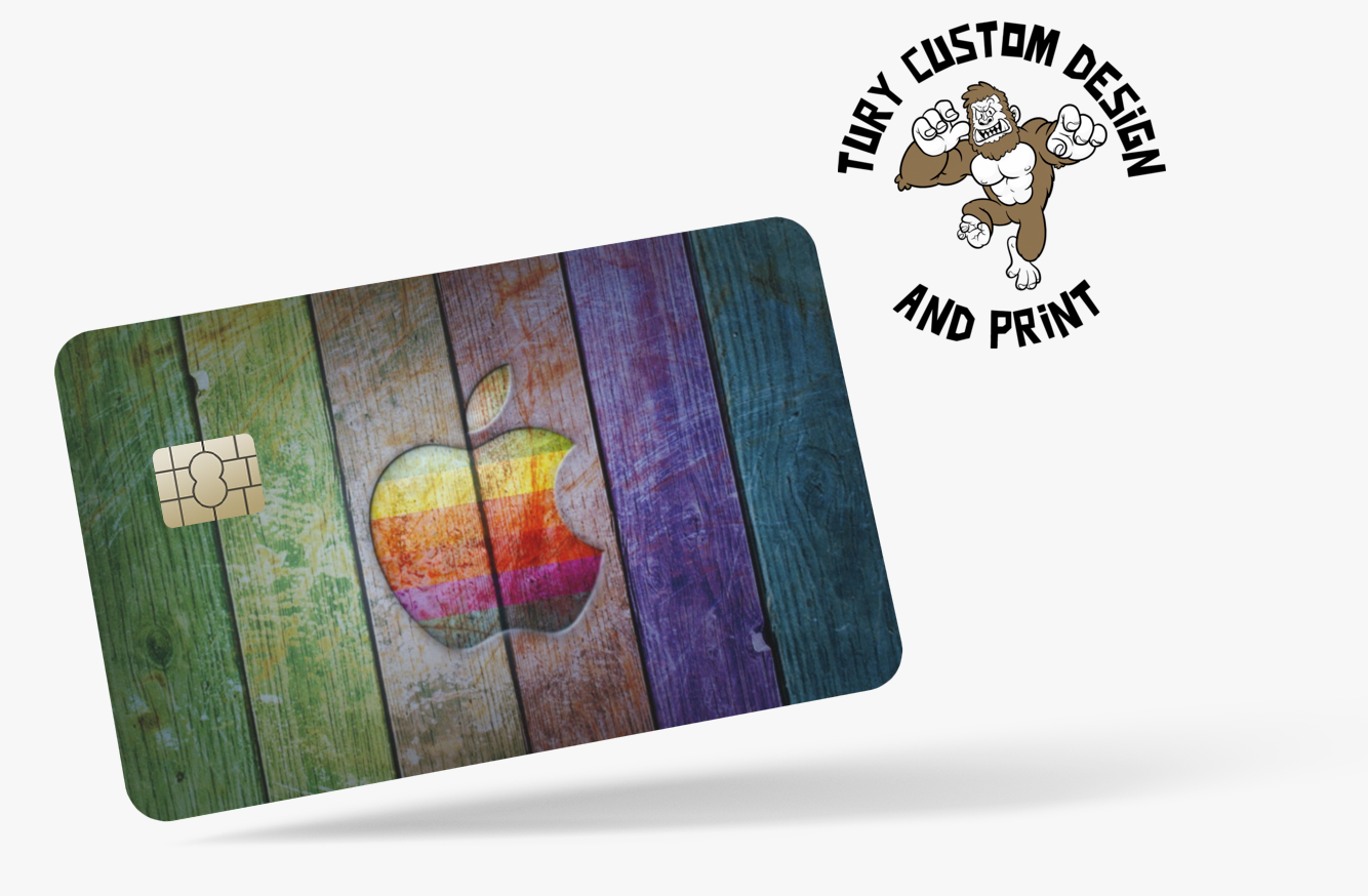 APPLE 2 PC, credit card skin & DEBIT CARD