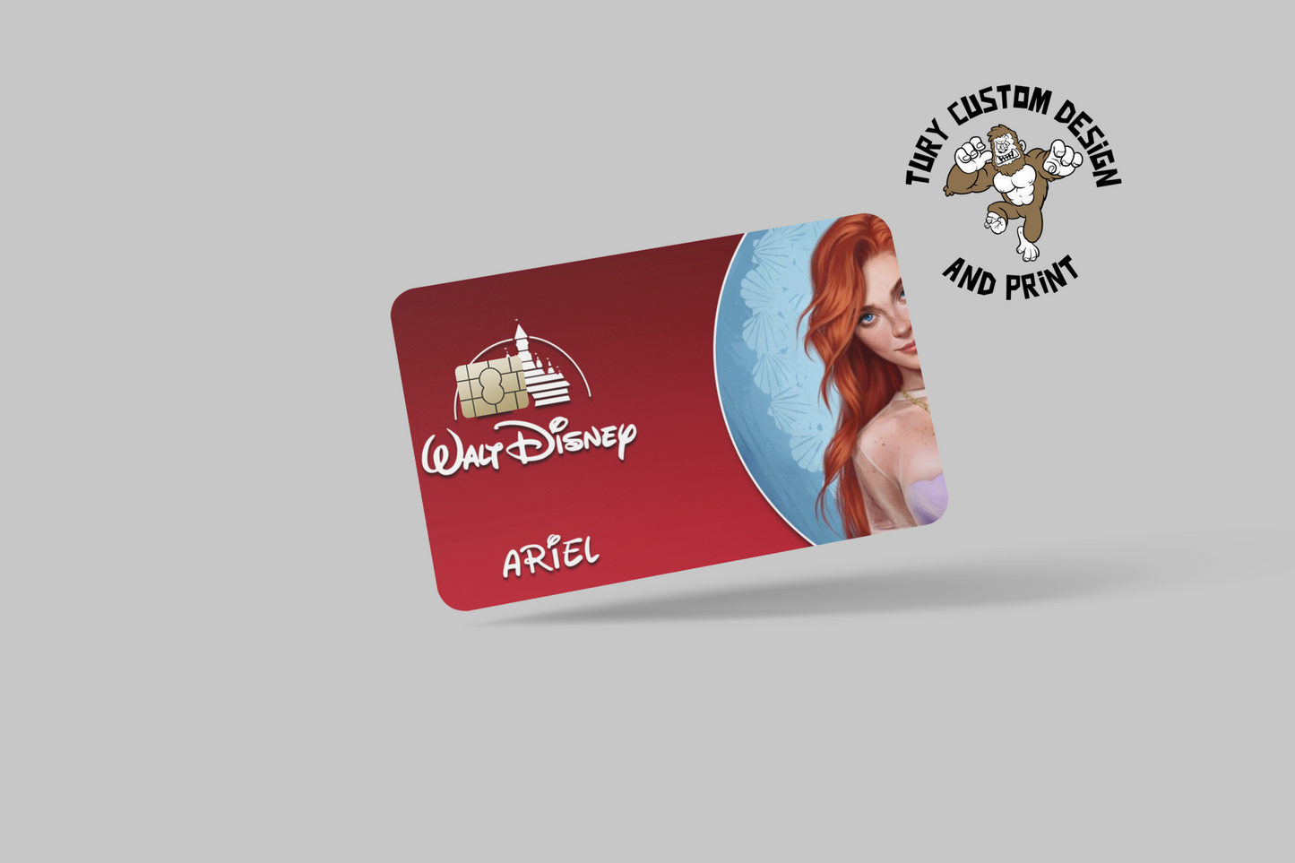 NEW PRINCESSES DISNEY 2 PC credit card skin & DEBIT CARD