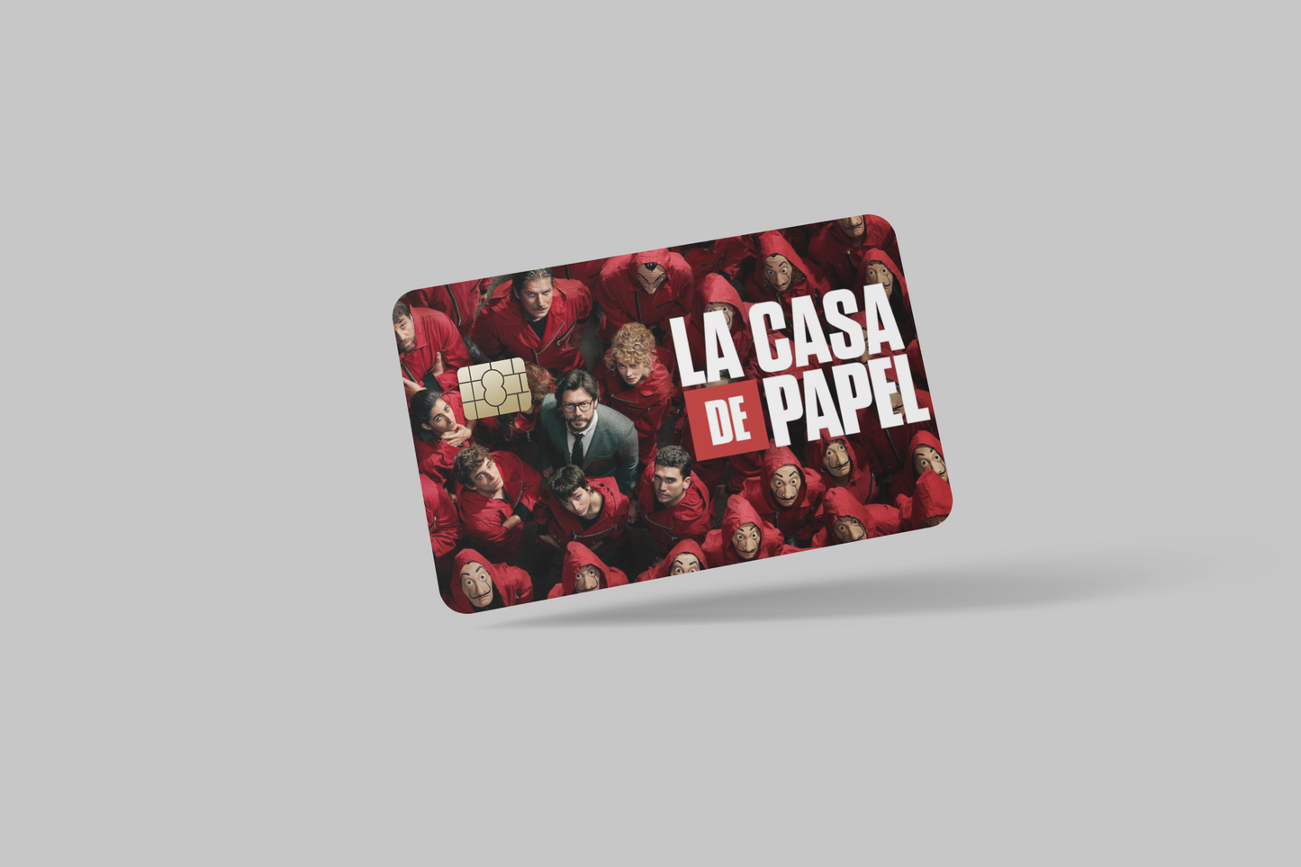 CASA DE PAPEL 2 PC, credit card skin & DEBIT CARD