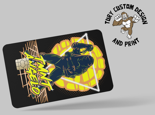 NINJA TORTOISE  2 PC  credit card skin & DEBIT CARD