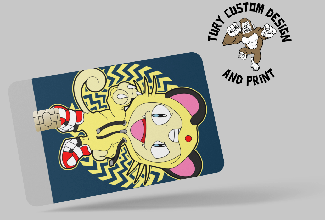 POKEMON 2 PC credit card skin & DEBIT CARD