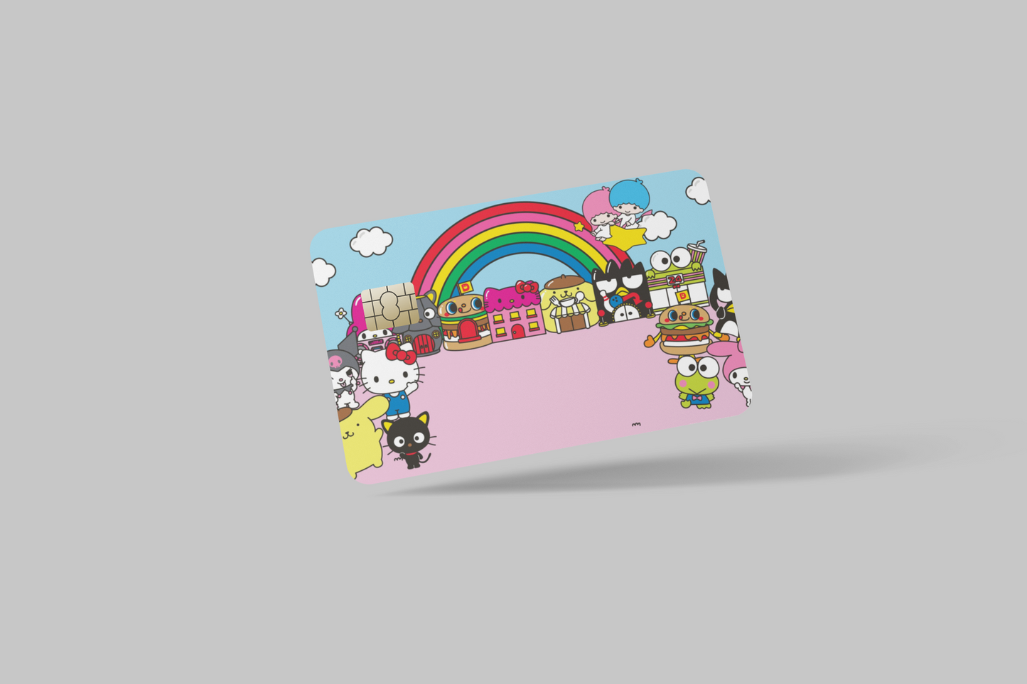 HELLO KITTY 2023 2 PC credit card skin & DEBIT CARD