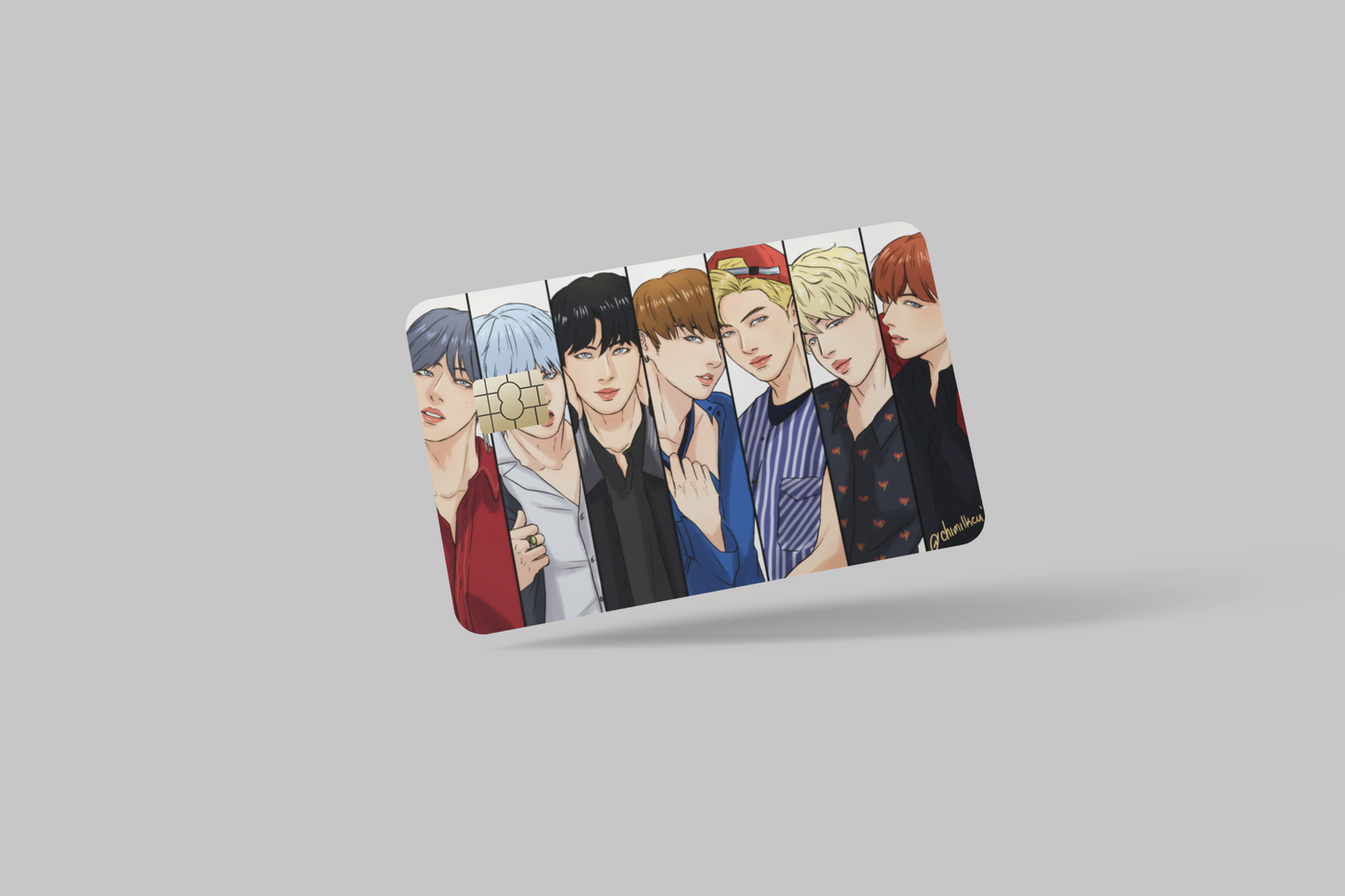 BTS 2 PC, credit card skin & DEBIT CARD