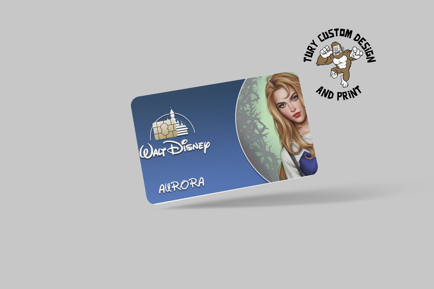 NEW PRINCESSES DISNEY 2 PC credit card skin & DEBIT CARD