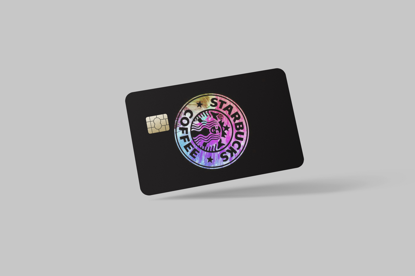 STARBUCKS 2 PC, credit card skin & DEBIT CARD
