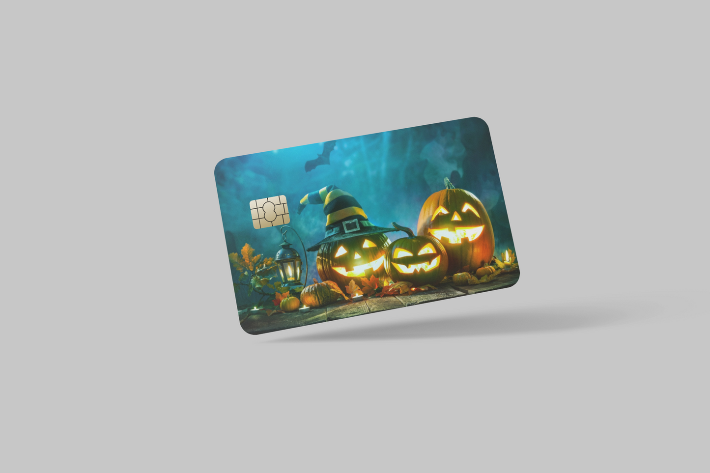 HALLOWEN 2 PC credit card skin & DEBIT CARD