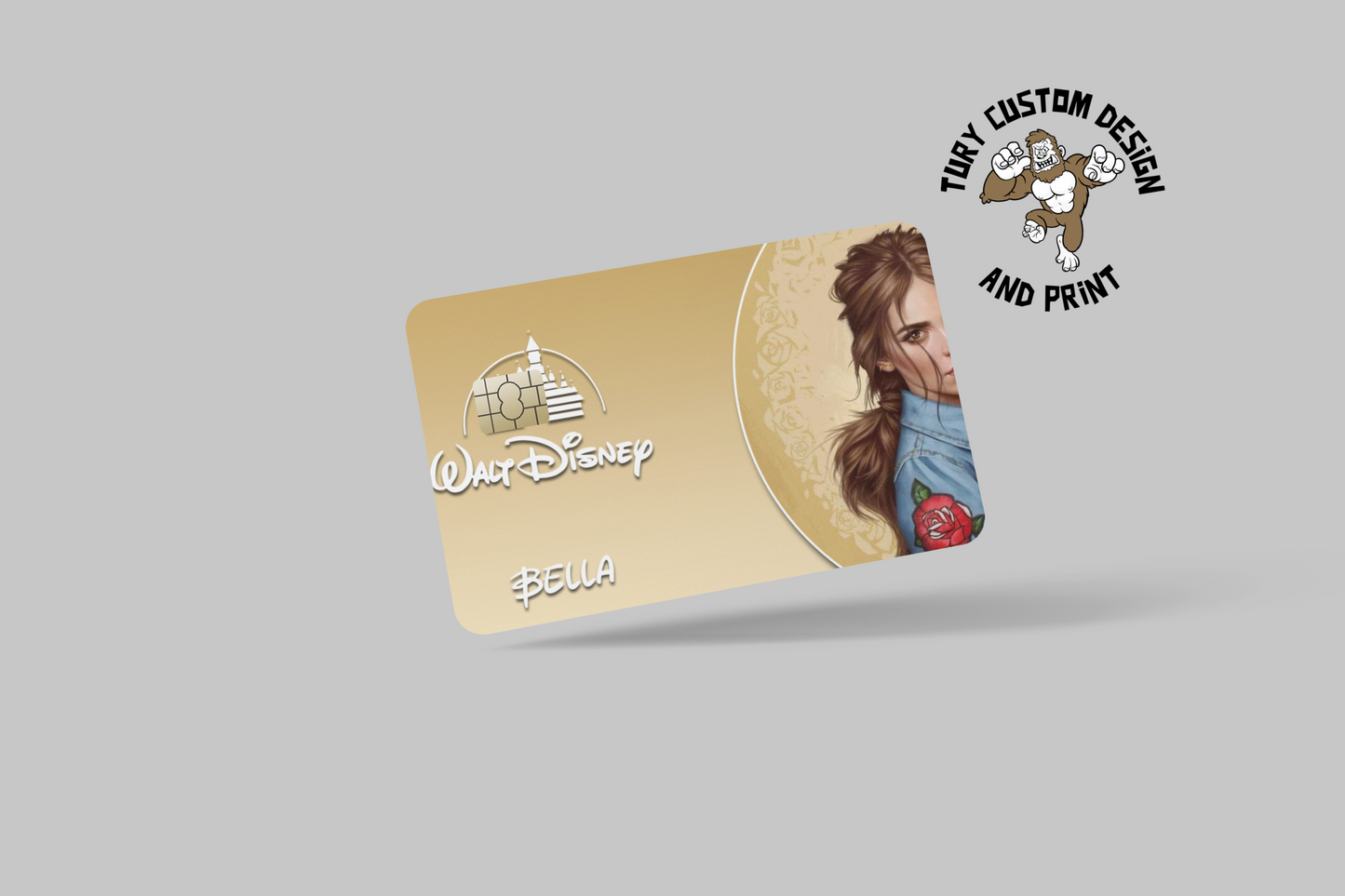 NEW PRINCESSES DISNEY 2 PC credit card skin & DEBIT CARD