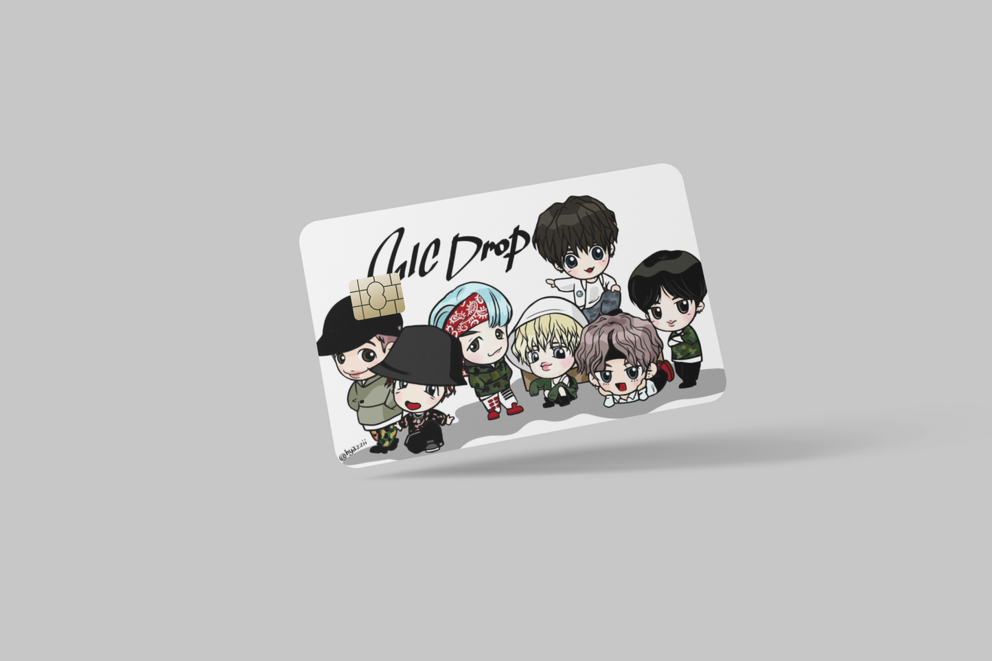 BTS 2 PC, credit card skin & DEBIT CARD