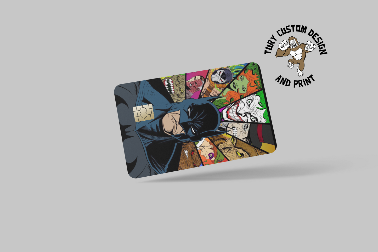 SUPERHEROS 2 PC, credit card skin & DEBIT CARD