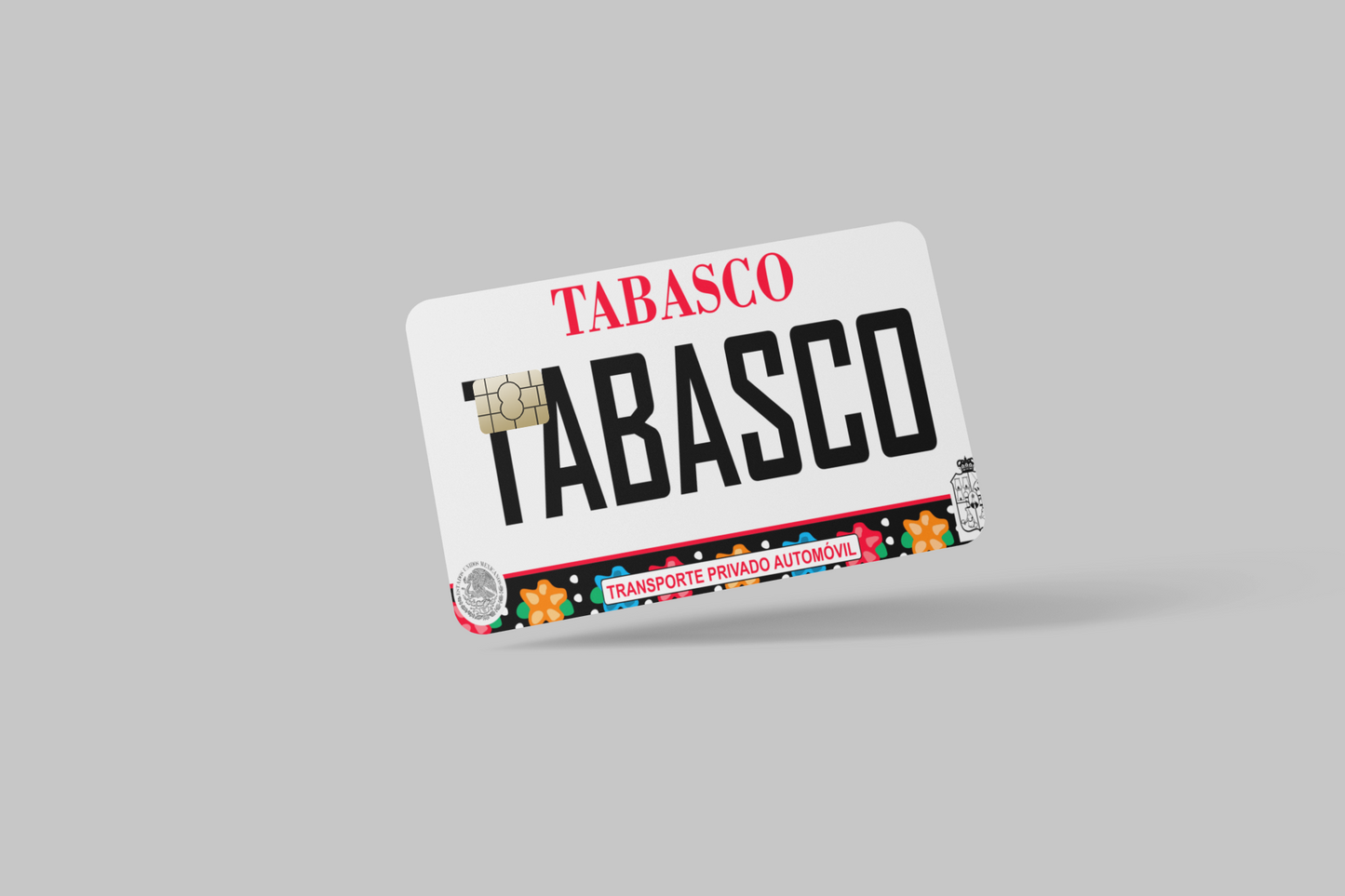 MEXICAN PLATE(PLACAS MEXICANAS) 2 PC credit card skin & DEBIT CARD