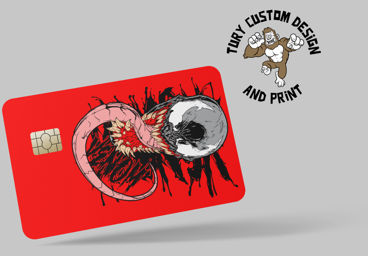 VENOM 2 PC, credit card skin & DEBIT CARD