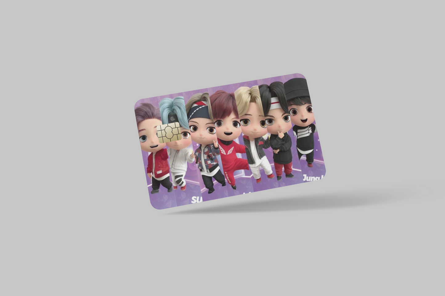 BTS 2 PC, credit card skin & DEBIT CARD