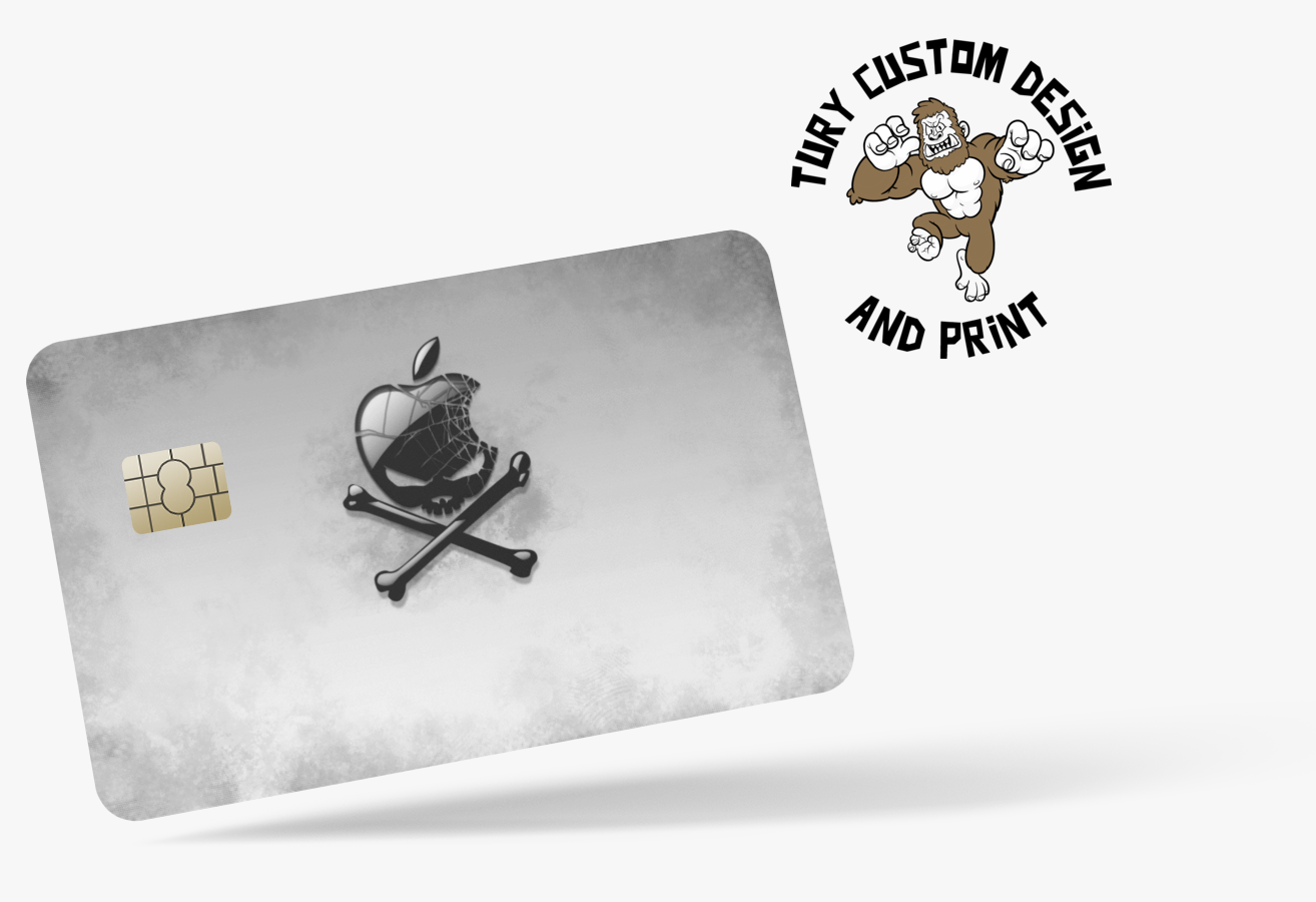 APPLE 2 PC, credit card skin & DEBIT CARD