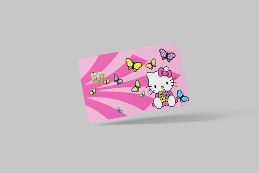 HELLO KITTY 2023 2 PC  credit card skin & DEBIT CARD