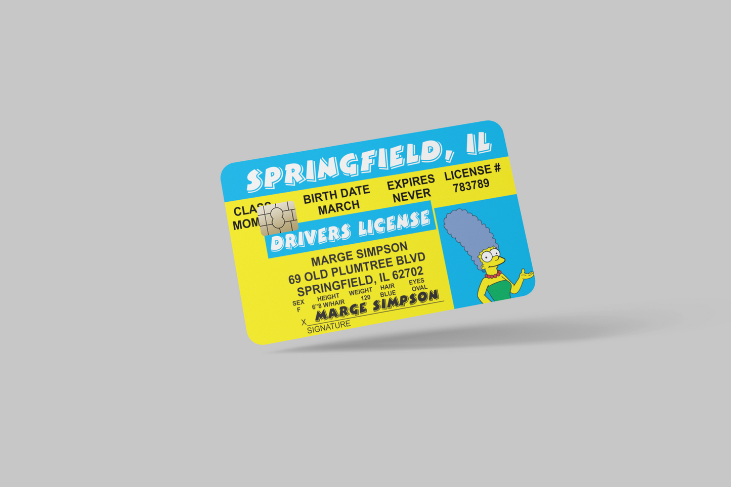 THE SIMPSONS 2 PC credit card skin & DEBIT CARD