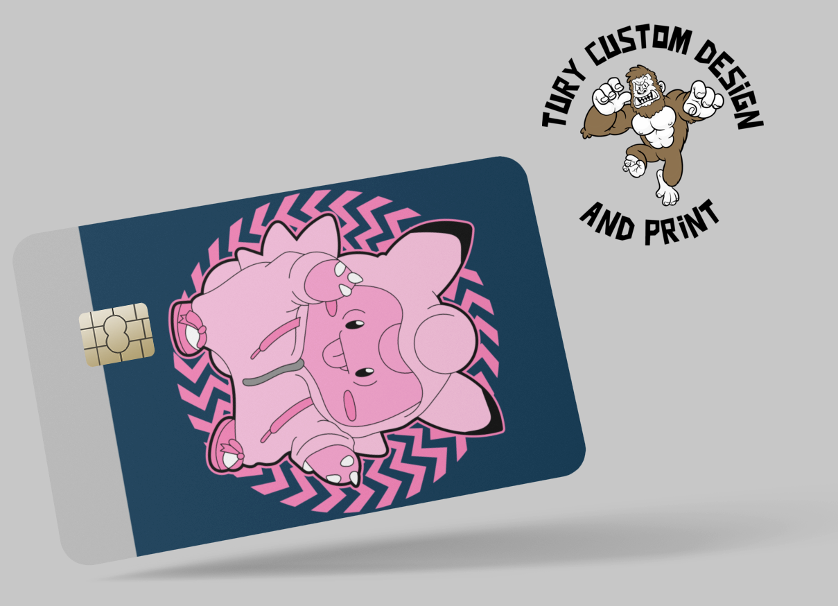 POKEMON 2 PC credit card skin & DEBIT CARD