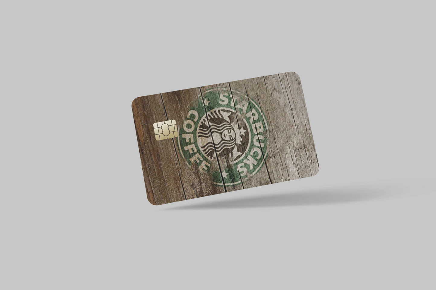 STARBUCKS 2 PC, credit card skin & DEBIT CARD
