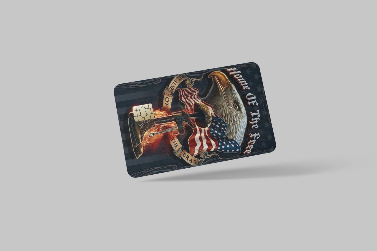 AMERICAN FLAG 2 PC, credit card skin & DEBIT CARD