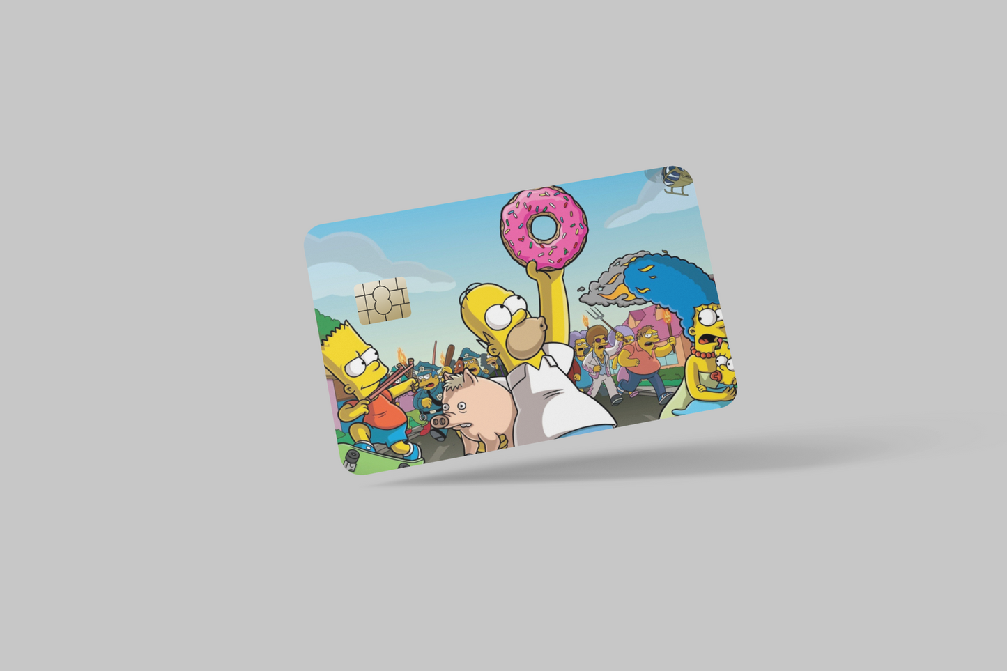 THE SIMPSONS 2 PC credit card skin & DEBIT CARD