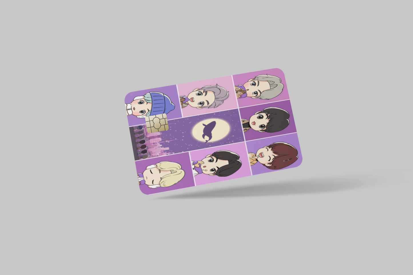 BTS 2 PC, credit card skin & DEBIT CARD