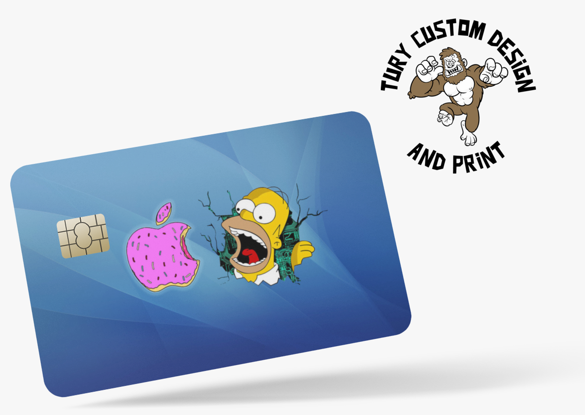 APPLE 2 PC, credit card skin & DEBIT CARD