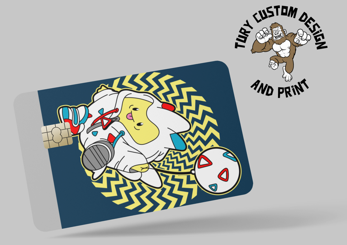 POKEMON 2 PC credit card skin & DEBIT CARD