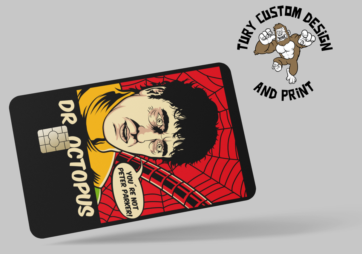SPIDERMAN 2 PC, credit card skin & DEBIT CARD