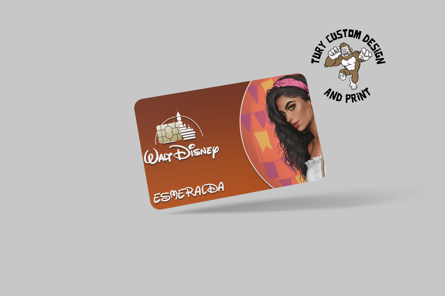 NEW PRINCESSES DISNEY 2 PC credit card skin & DEBIT CARD