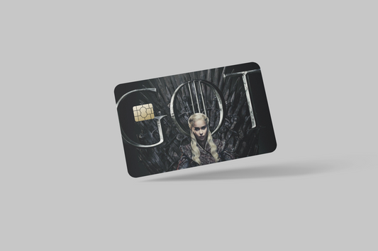 GAME OF THRONES 2 PC  credit card skin & DEBIT CARD