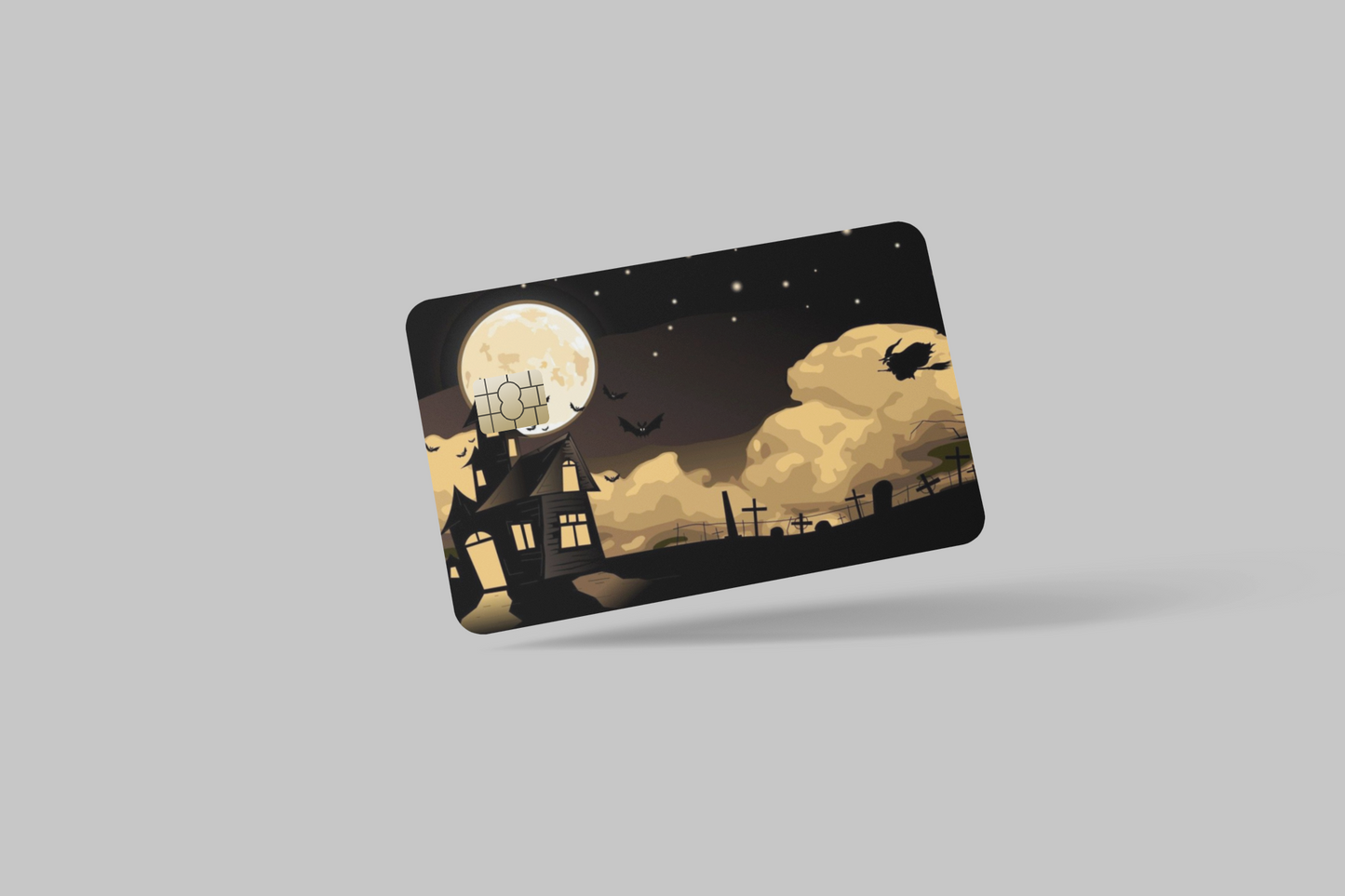 HALLOWEN 2 PC credit card skin & DEBIT CARD