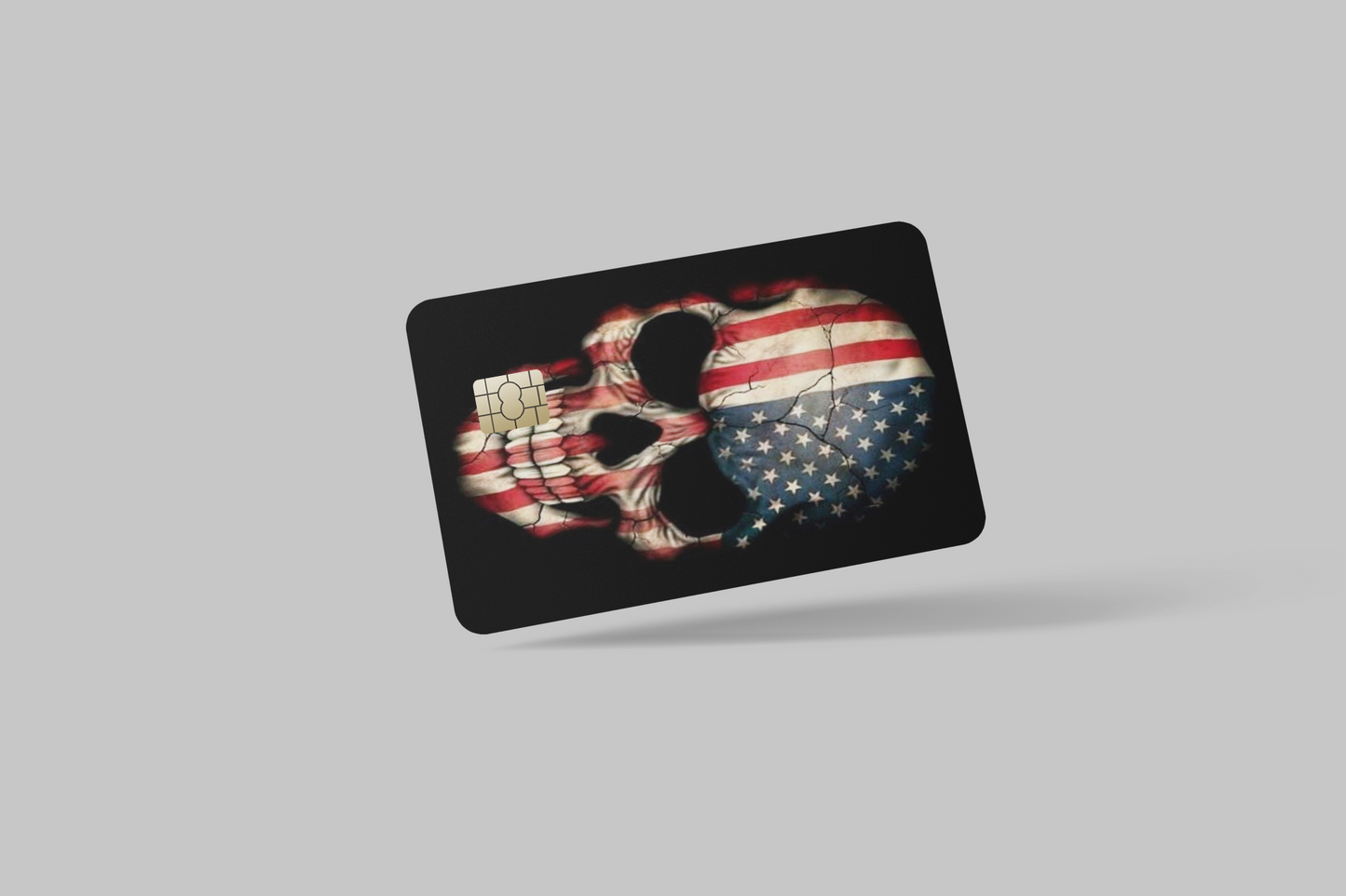 AMERICAN FLAG 2 PC, credit card skin & DEBIT CARD